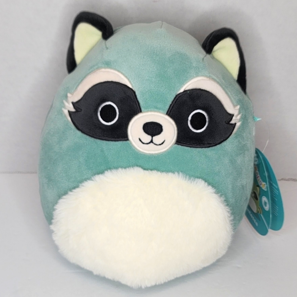 CONTESSA 🦝 FTM ☆ Green Racoon Original Squishmallow by Kelly Toy ☆》NWT《☆